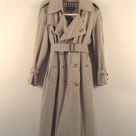 burberry tiered hem trench coat ebay|authentic vintage Burberry trench coat.